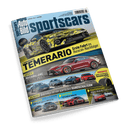 Cover von Auto Bild sportscars mit einem gelb-schwarz gemusterten Lamborghini Temerario und der Schlagzeile Erste Fahrt im Huracán-Nachfolger.