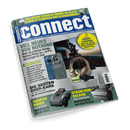 Cover der Zeitschrift connect, mit Smartphones, Kopfhörern und anderen Technik-Gadgets. Hauptschlagzeile: Viel Neues von Nothing.