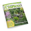 Cover des Magazins mein schöner Garten, Juni 2025, mit einem üppigen Sommergarten und der Schlagzeile Unsere 50 schönsten Ideen für Ihren Sommergarten.